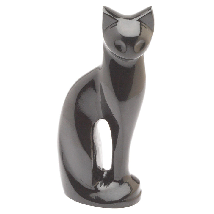 Urns UK Gedenkurne, Katze, schwarz, 24,1 cm