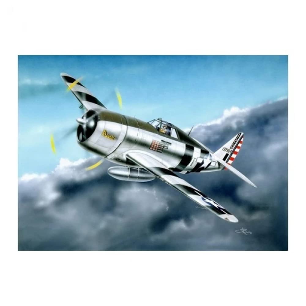 Trumpeter 02262 Modellbausatz P-47D Razorback Fighter, Mittel