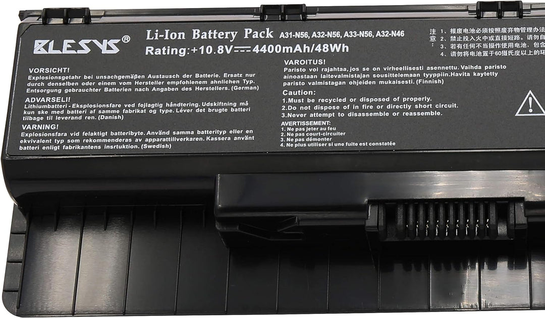 BLESYS A32-N56 Laptop Akku für ASUS N56JN G56 G56J G56JK G56JR A31-N56
