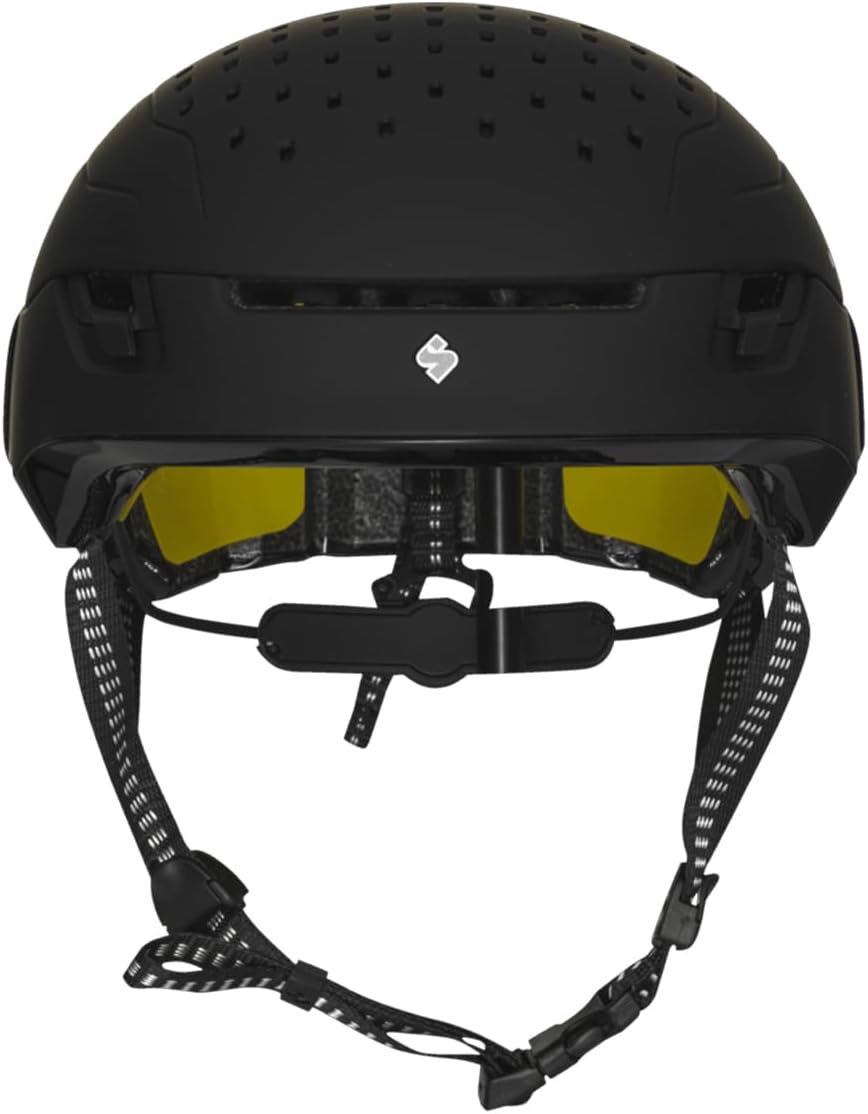 Sweet Protection Unisex – Erwachsene Ascender MIPS Ski/Snowboard Helmet, Dirt Black, SM