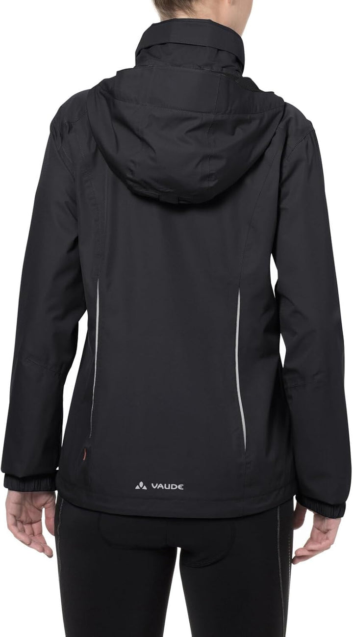 VAUDE Women's Escape Bike Light Jacket| Leichte 2-Lagen Regenjacke - Zuverlässiger Rad-Regenschutz |