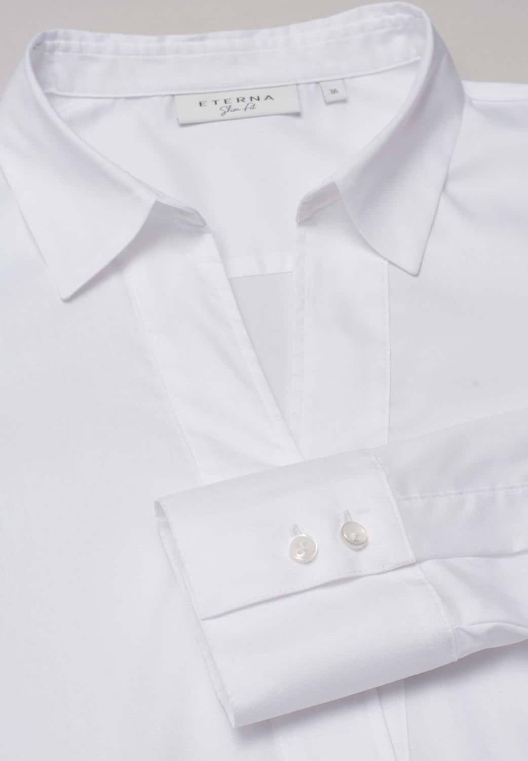 ETERNA Damen Performance Shirt Fitted 36 Weiss, 36 Weiss