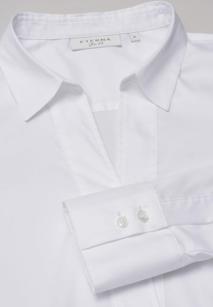 ETERNA Damen Performance Shirt Fitted 36 Weiss, 36 Weiss
