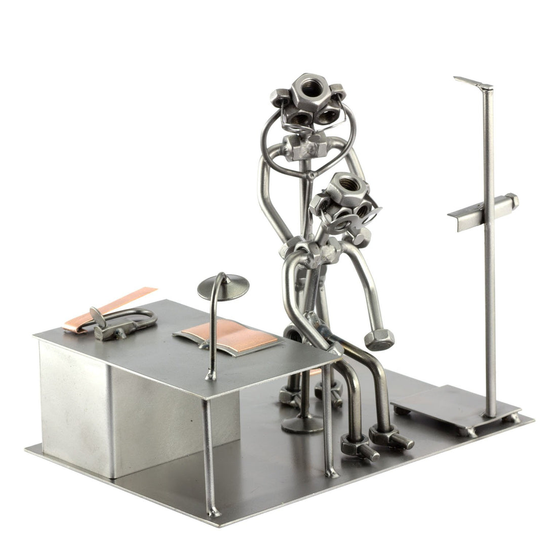 Steelman24 I Schraubenmännchen Praktischer Arzt I Made in Germany I Handarbeit I Geschenkidee I Stah
