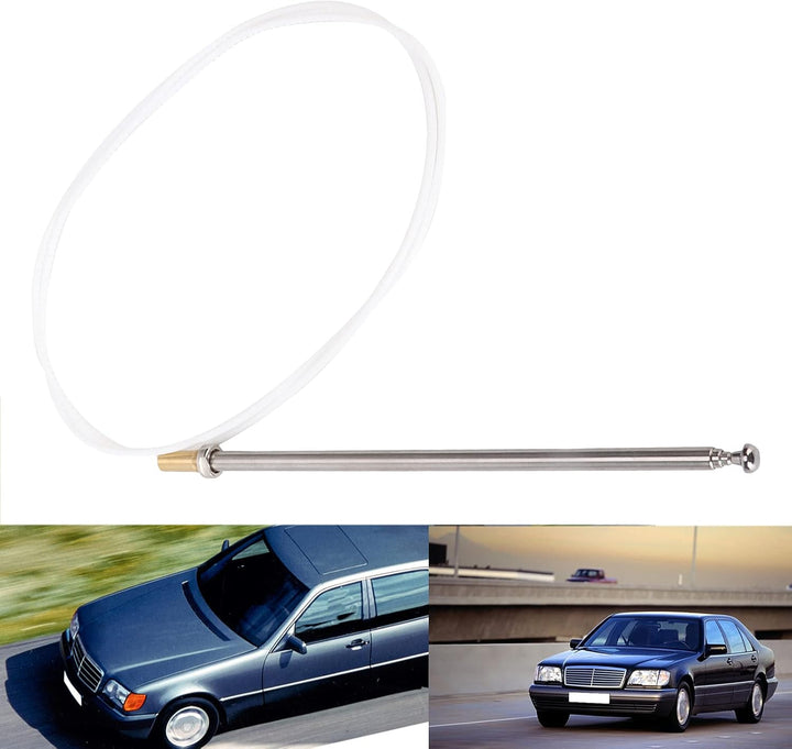 Radioantenne Autoradioantenne Ersatz für W140 W124 W202 W210 R129 1992-2002 DIN E-Scheibe AM/FM