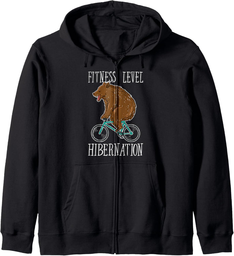 Fahrrad Fitness Level Hibernation Kapuzenjacke