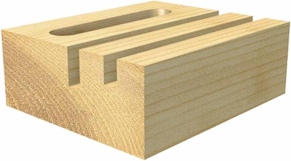 Trend Trade Zweischneidiger Fräser, 8 mm Schaft, 10 mm Schnittdurchmesser, 19 mm Schnittlänge, Hartm
