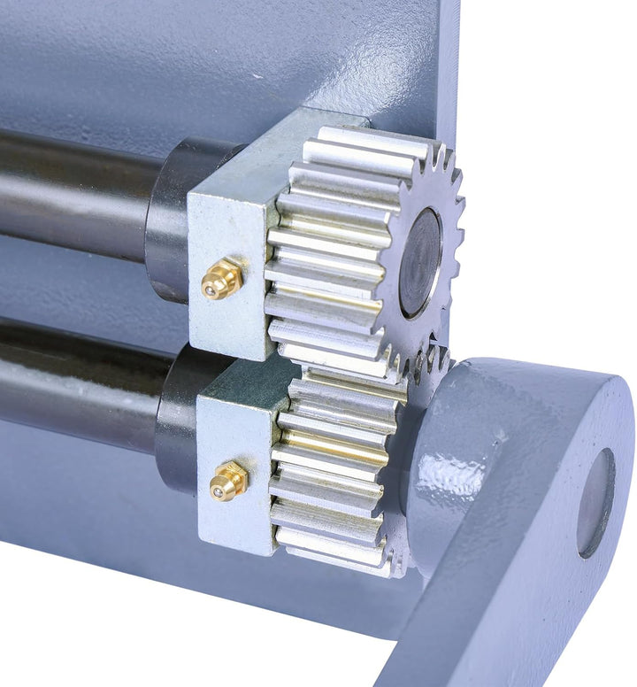 BOKA Sickenmaschine Manuelle– 457 mm Ausladung, bis 1,2 mm Stahlblech, Gussgehäuse, 6 Walzensätze, H