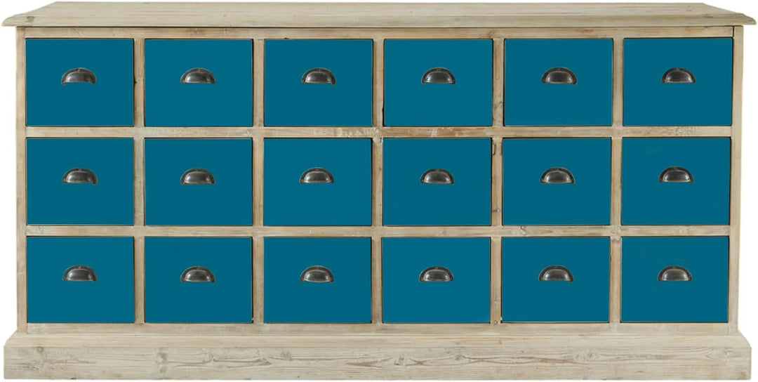 Chalk Paint Everything® Blu Ottanio Kreidefarbe Wasserbasis für Alle Oberflächen einfach zu verarbei