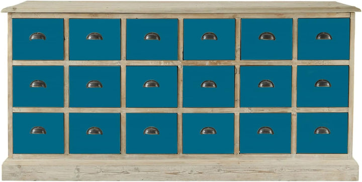 Chalk Paint Everything® Blu Ottanio Kreidefarbe Wasserbasis für Alle Oberflächen einfach zu verarbei