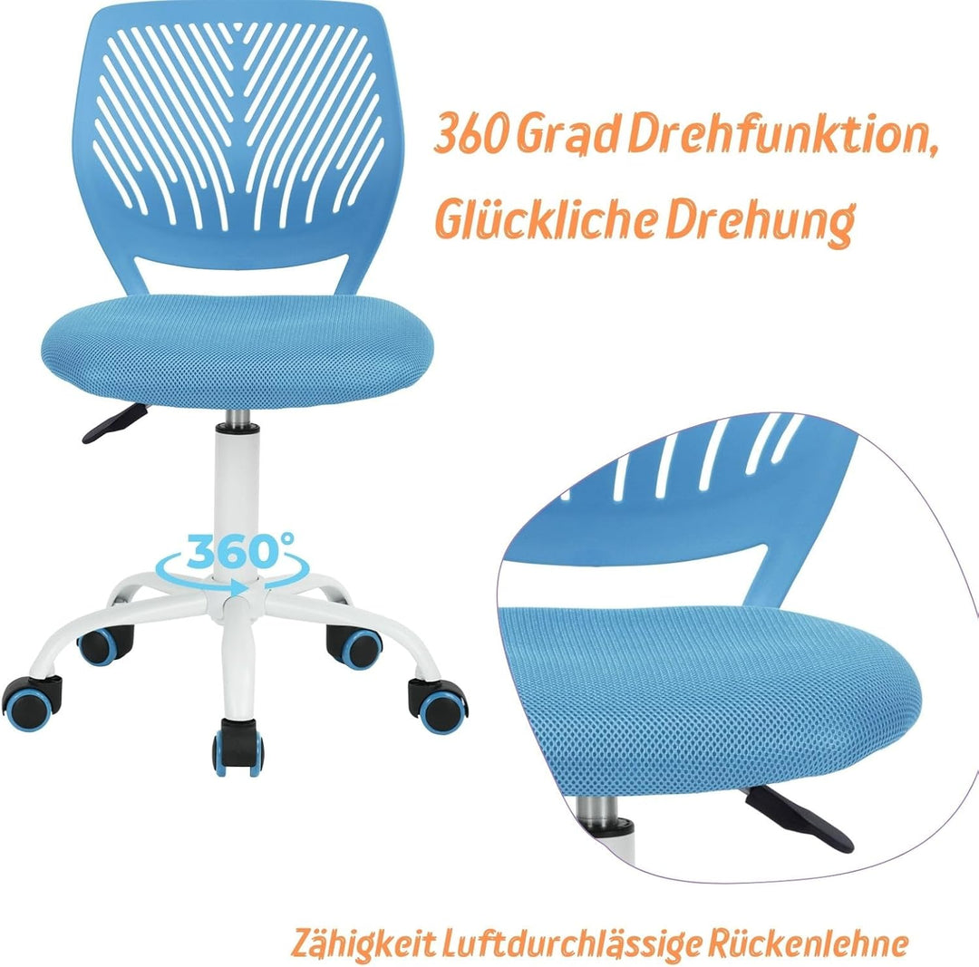 FurnitureR Bügelhocker ergonomisch, höhenverstellbar, ohne Armlehnen, Netzrückenlehne, Sitzfläche 38