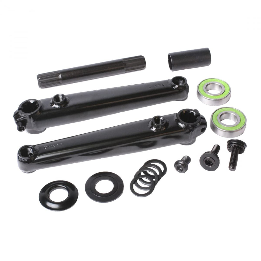 SUNDAY BIKES Saker BMX Kurbel + Mid BB | schwarz | 165mm