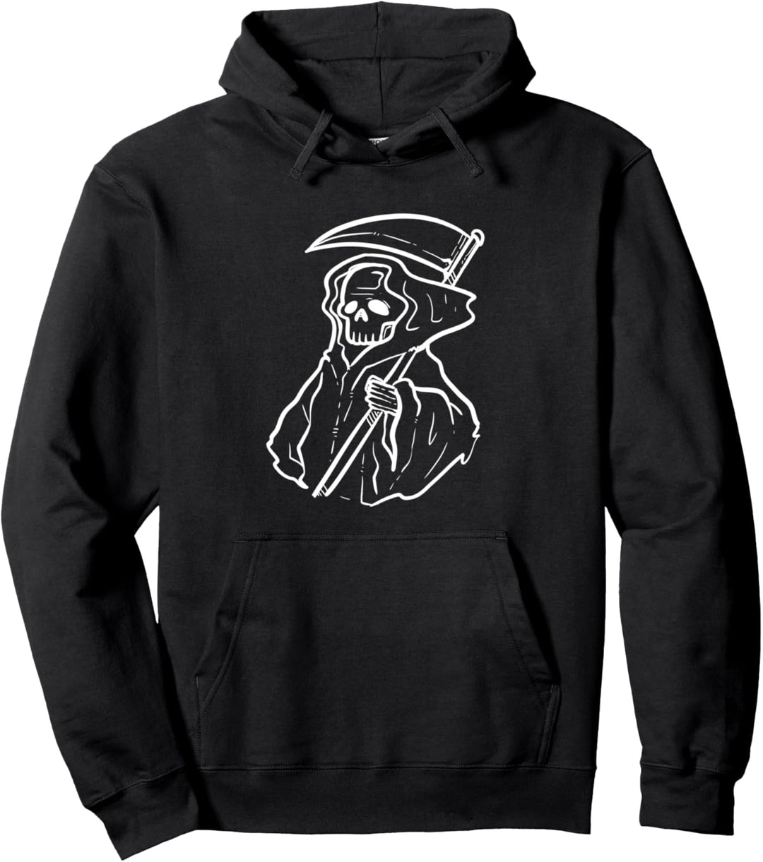 Gevatter Tod Emo oder gothic. Pullover Hoodie