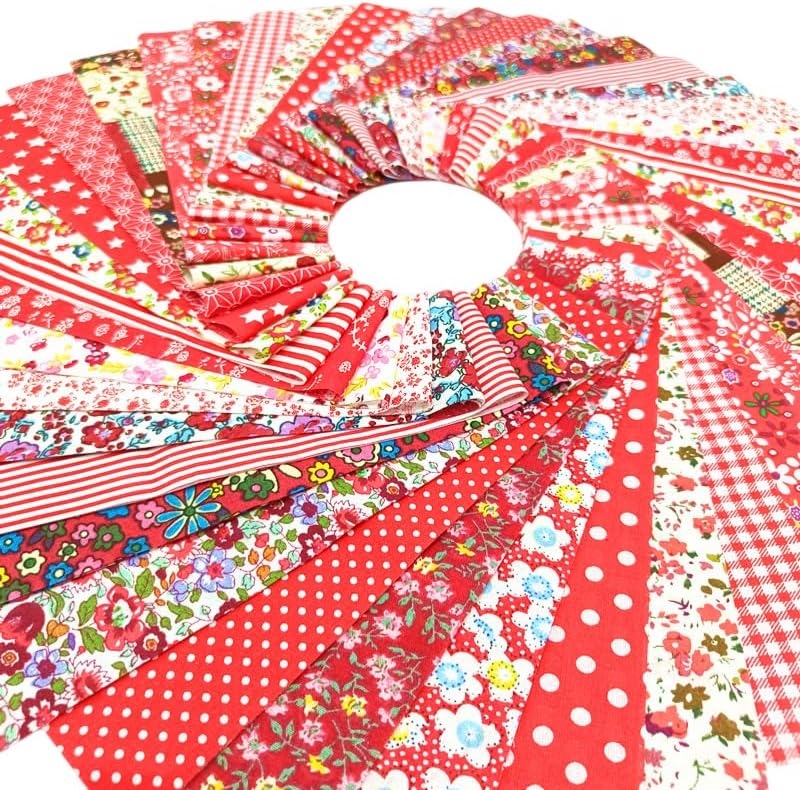 Stoffstreifen für Quilten, Nähen, 6,6 cm, vorgeschnittene Baumwolle, Blumenmuster, Stoffstreifen, Bü