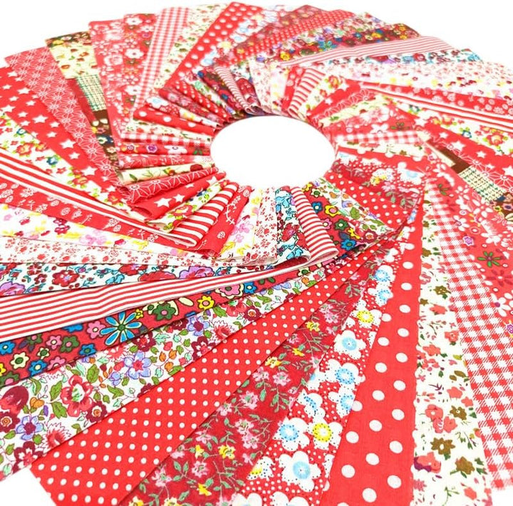 Stoffstreifen für Quilten, Nähen, 6,6 cm, vorgeschnittene Baumwolle, Blumenmuster, Stoffstreifen, Bü