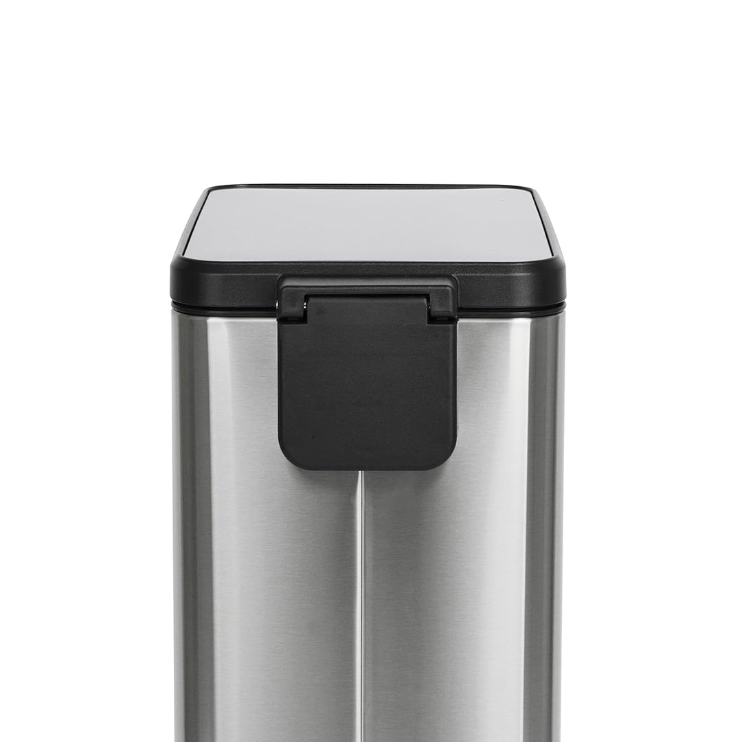 SVITA STM18 Mülleimer Treteimer Tretmülleimer Abfalleimer 18l inkl. Inneneimer Softclose-Deckel Fuss