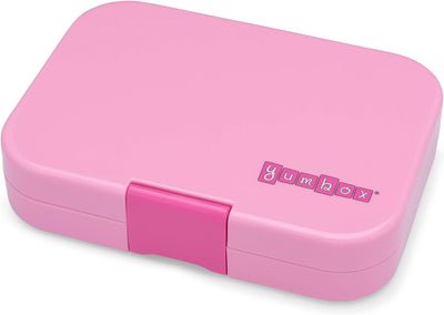 Yumbox Panino M Lunchbox (Panda Power Pink, 4 Fächer) - Brotdose mit Unterteilung | Bentobox mit Tre