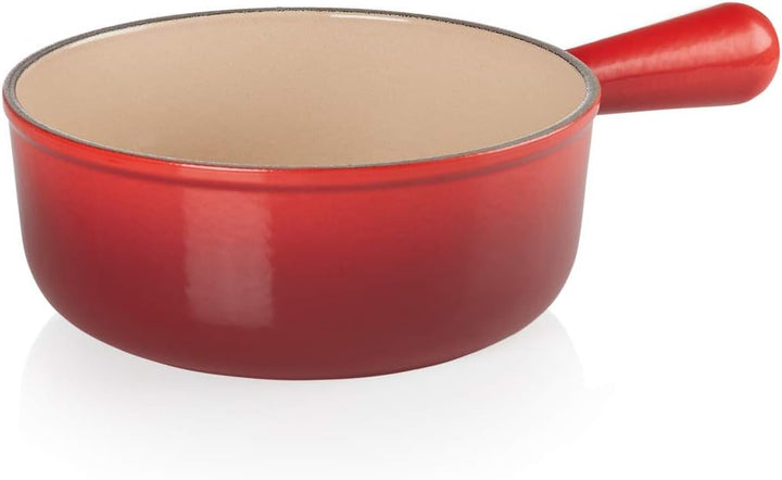 Le Creuset Caquelon aus Gusseisen, 20 cm, 1,9 Liter, Kirschrot, 20007200602460 Kirschrot 20 cm, Kirs