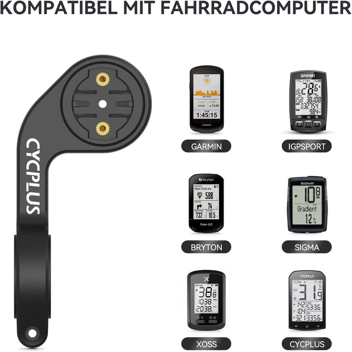 CYCPLUS Z1 Fahrradcomputer Halterung Lenkerhalterung, Passt nur auf Lenker mit einem Durchmesser von