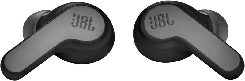 JBL Wave 200 TWS True-Wireless In-Ear Bluetooth-Kopfhörer in Schwarz – Kabellose Ohrhörer mit integr