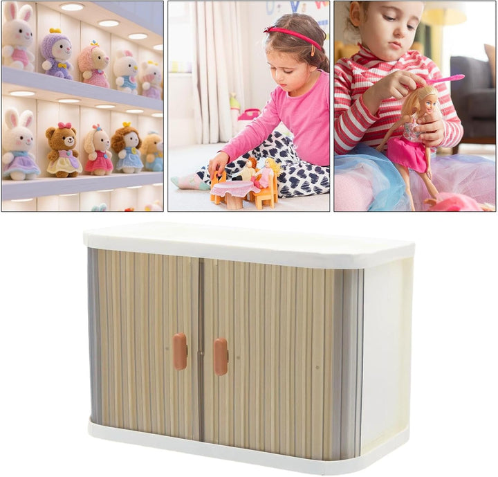 Puppenkleiderschrank - Puppenzubehör Vitrine,Plüschtier Kostüm Organizer Für Vitrine Sammler Enthusi