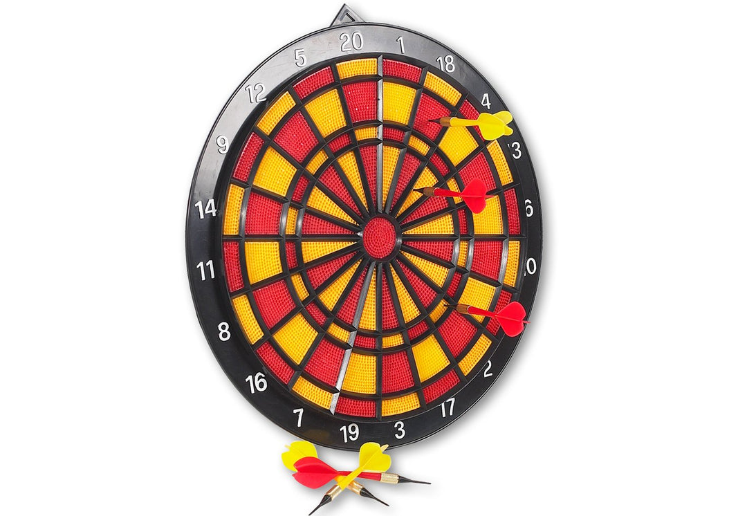 New Sports Dartboard ''Safety'' inklusive 6 Pfeilen