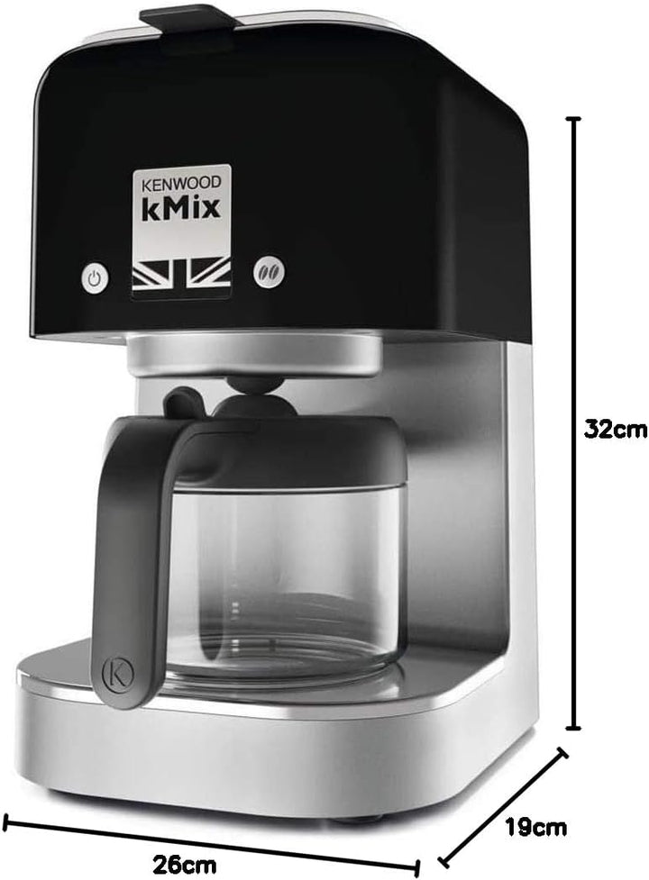 KENWOOD COX750BK Cafeteria Filter kMix - 1200 W - Noir Schwarz Single, Schwarz Single
