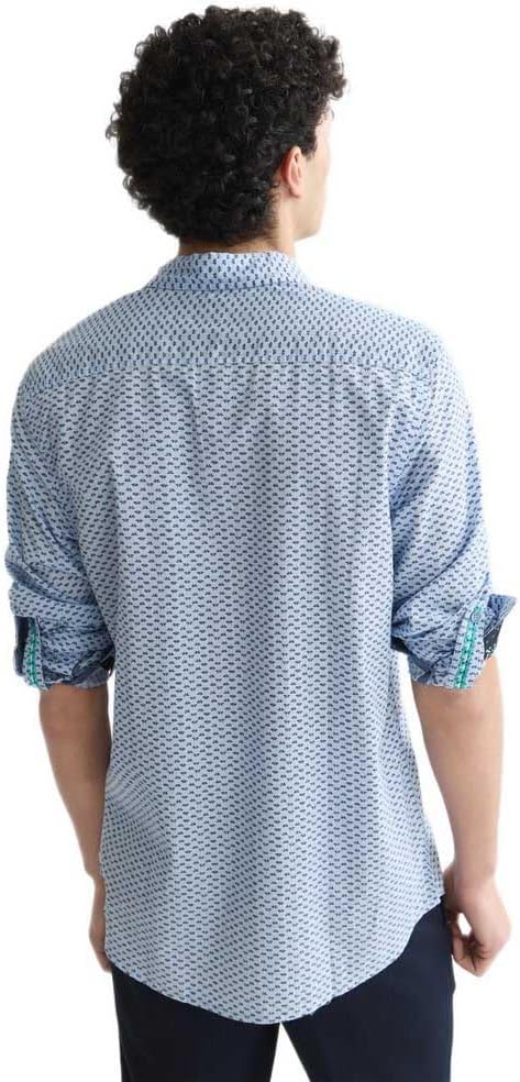 Scotch & Soda Herren Poplin Shirt Hemd S Flower Ditsy Windsurfer 420, S Flower Ditsy Windsurfer 420