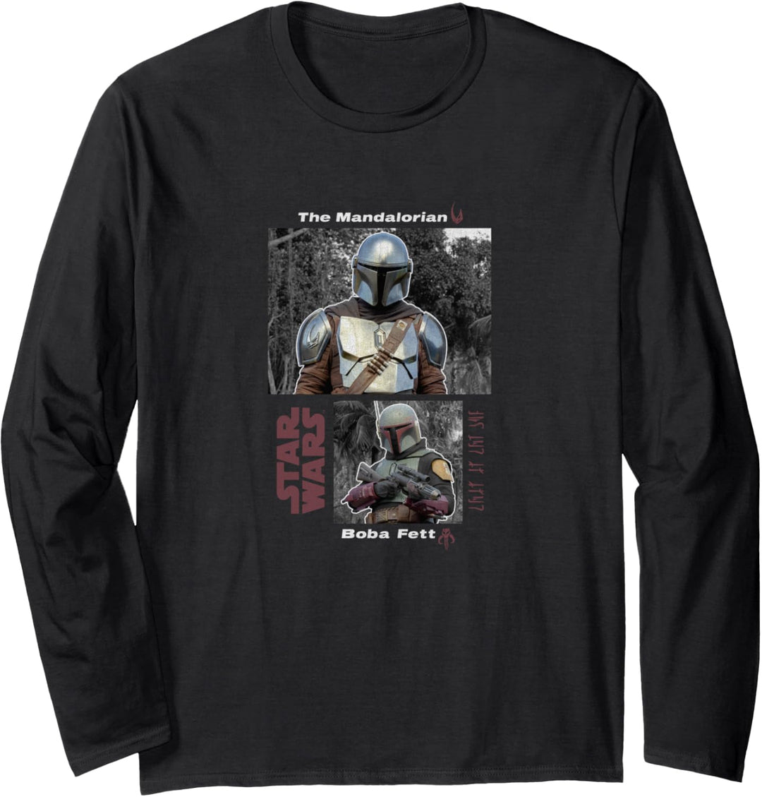 Star Wars The Mandalorian Bounty Bros Langarmshirt