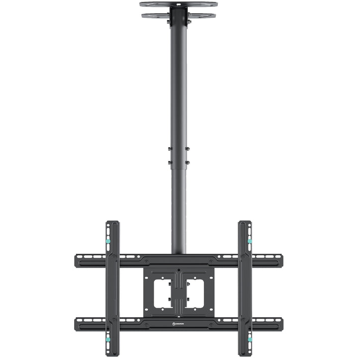 ONKRON TV Deckenhalterung für 32-80 Zoll Fernseher bis 68 kg, TV Halterung Decke extra lang, höhenve