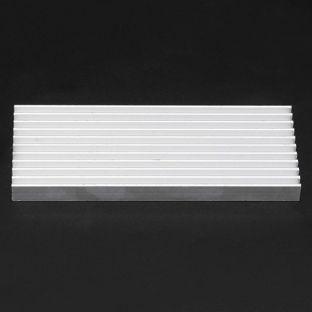 10Pcs Aluminium Kühlkörper, 40x8x100mm Kühler Kühlrippe, für Router, Motherboard, Platine, CPU, Tran