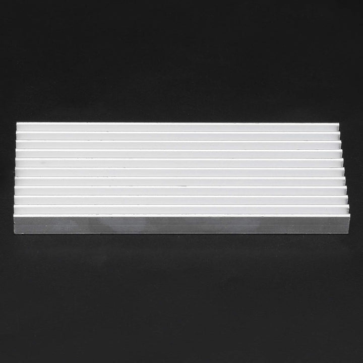 10Pcs Aluminium Kühlkörper, 40x8x100mm Kühler Kühlrippe, für Router, Motherboard, Platine, CPU, Tran
