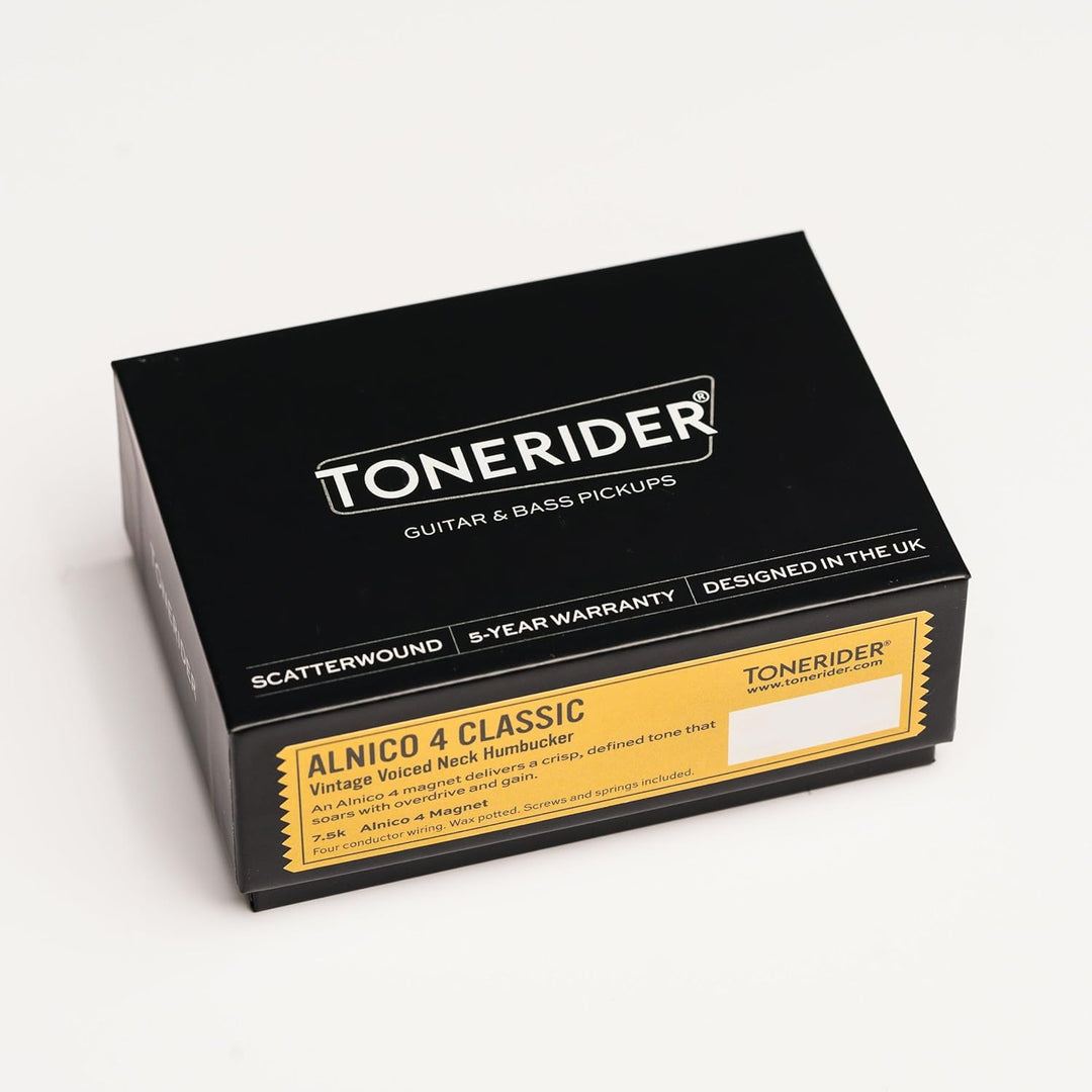 Tonerider AC4 Alnico IV Klassischer Hals-Humbucker, Nickel