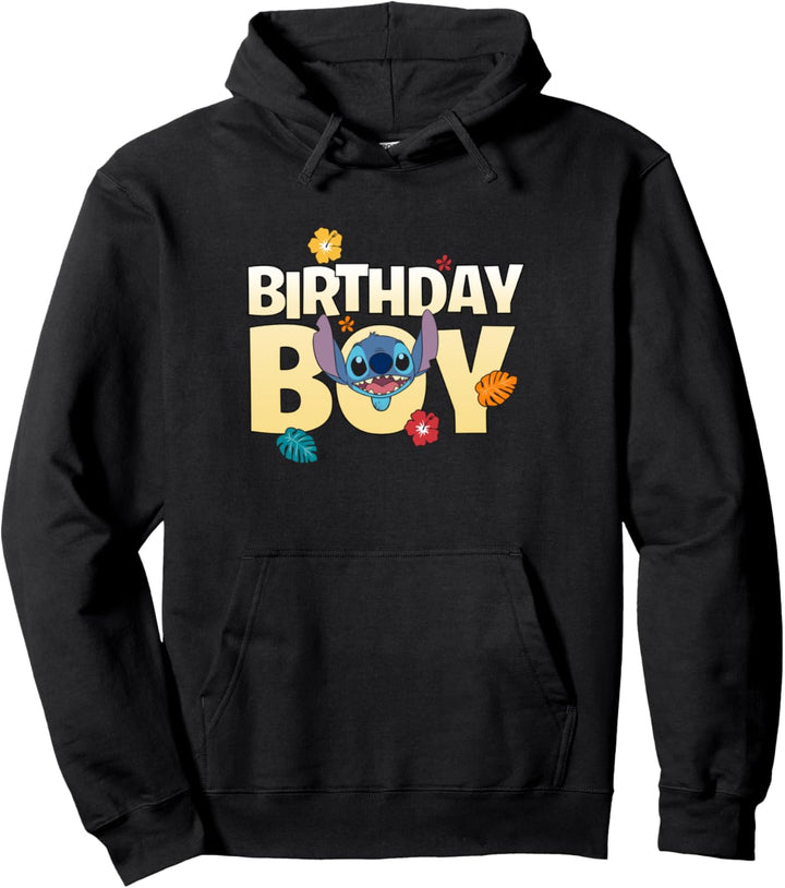 Disney Lilo & Stitch Birthday Boy Pullover Hoodie
