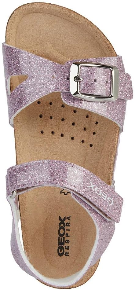 Geox Mädchen J Adriel Girl C Sandal 24 EU 000kc Pink, 24 EU 000kc Pink