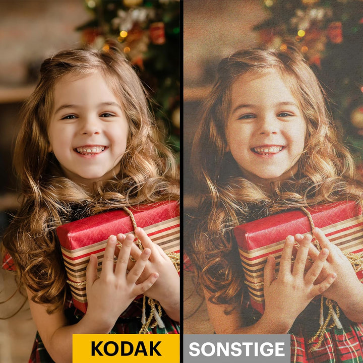 KODAK Mini 3 Retro, tragbarer Fotodrucker, schneller Druck, HD-Fotos, 54 x 86 mm, Bluetooth, kompati
