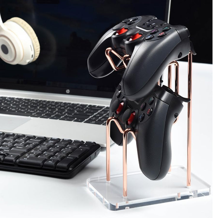 ARFUKA Controller Halter Universeller Controller Ständer 2 Ebenen Controller Halterung aus Metall fü