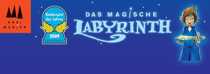 Schmidt Spiele 40848 Das Magische Labyrinth, Drei Magier, Kinderspiel des Jahres 2009 Single, Single