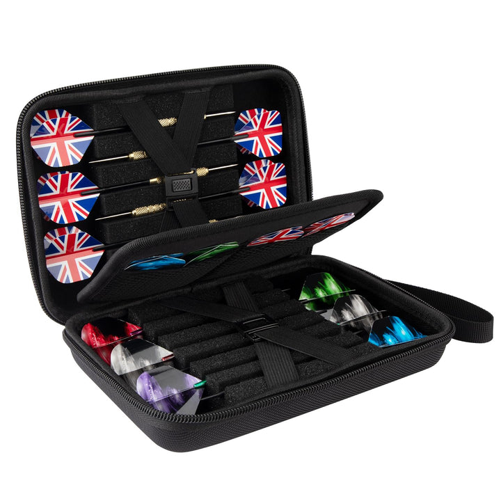 Dart Tasche: Darttasche für 12 Darts und weiteres Dart-Zubehör, tragbar und langlebig, professionell