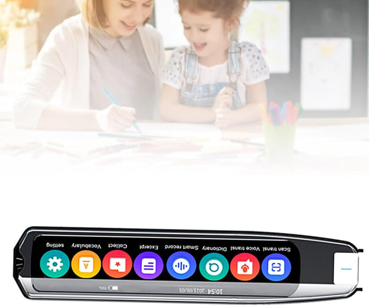 Smart Voice Translator Pen Unterstützt 8 Sprachen Offline-Übersetzung, 113 Sprachen Übersetzergerät,