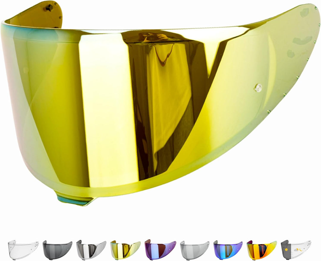 Everalo Kompatibel mit Shoei Nxr 2 Visier - Z8 - X15 - xSPR Pro - Cwr f2 - Helmvisier Pinlock Ready