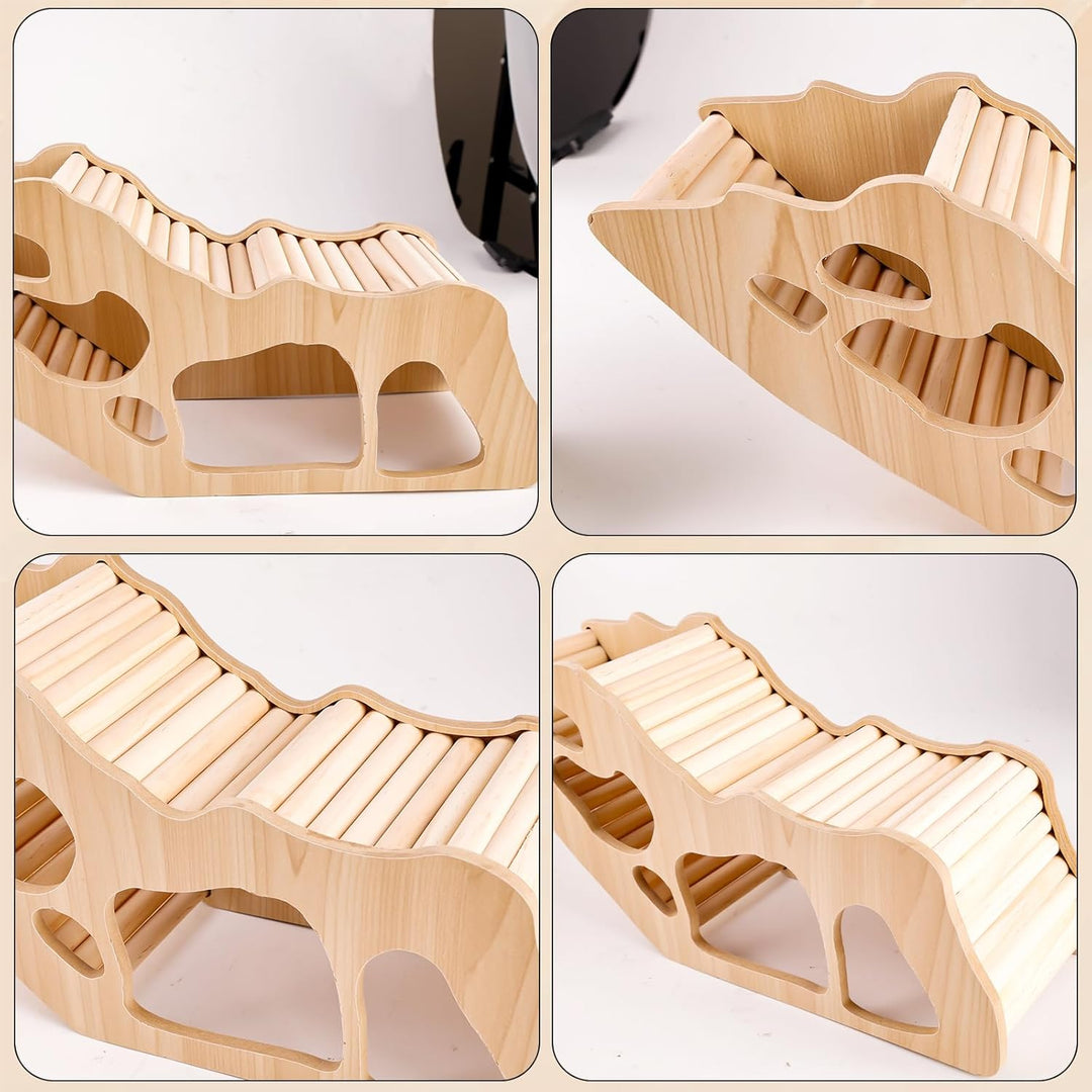 Hamster Tunnel, Hamster Kletterleiter, Watchbox Hamster, Hamster Versteck Käfig, Hamsterhaus aus Hol