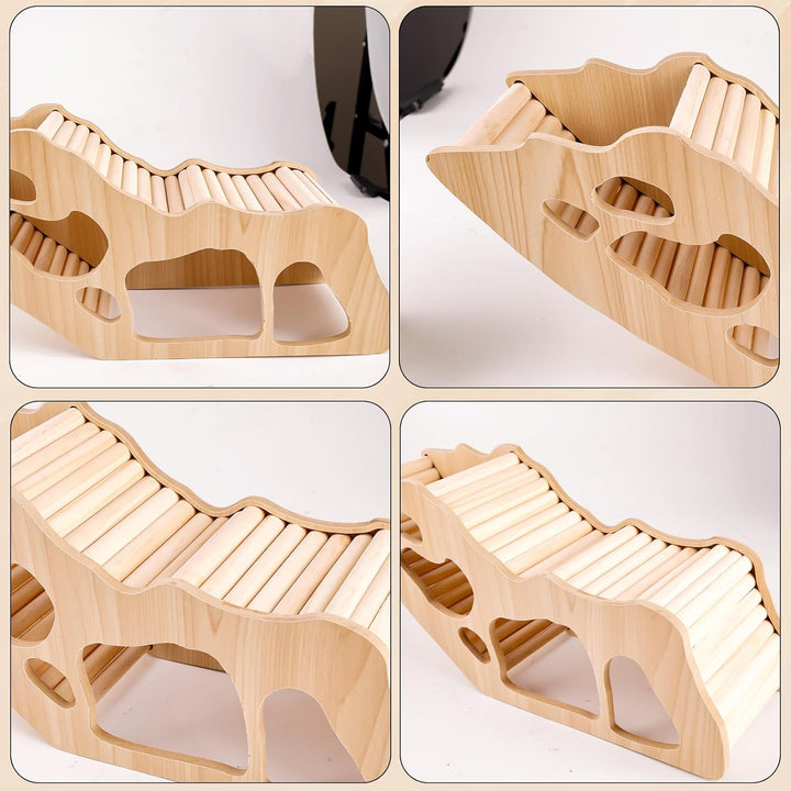 Hamster Tunnel, Hamster Kletterleiter, Watchbox Hamster, Hamster Versteck Käfig, Hamsterhaus aus Hol