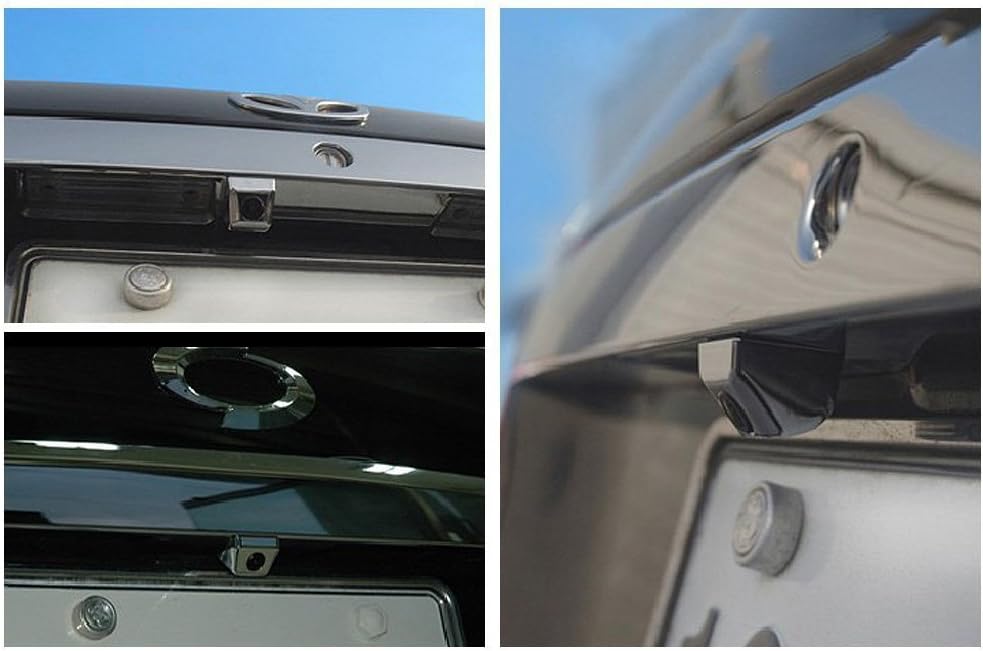 YMPA Rückfahrkamera Kamera Unterbau mit Gewinde Farbe schwarz mit 6 Meter Kabel für Monitor Auto KFZ
