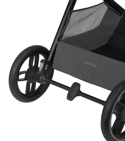 Maxi-Cosi Oxford Baby Kinderwagen, 0–4 Jahre, 0–22 kg, kompakt zusammenklappbar, Geräumiger Sitz, Sa
