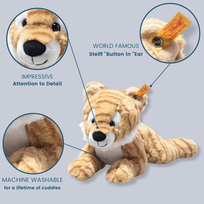 Steiff 067600 Soft Cuddly Friends Toni Tiger 30cm