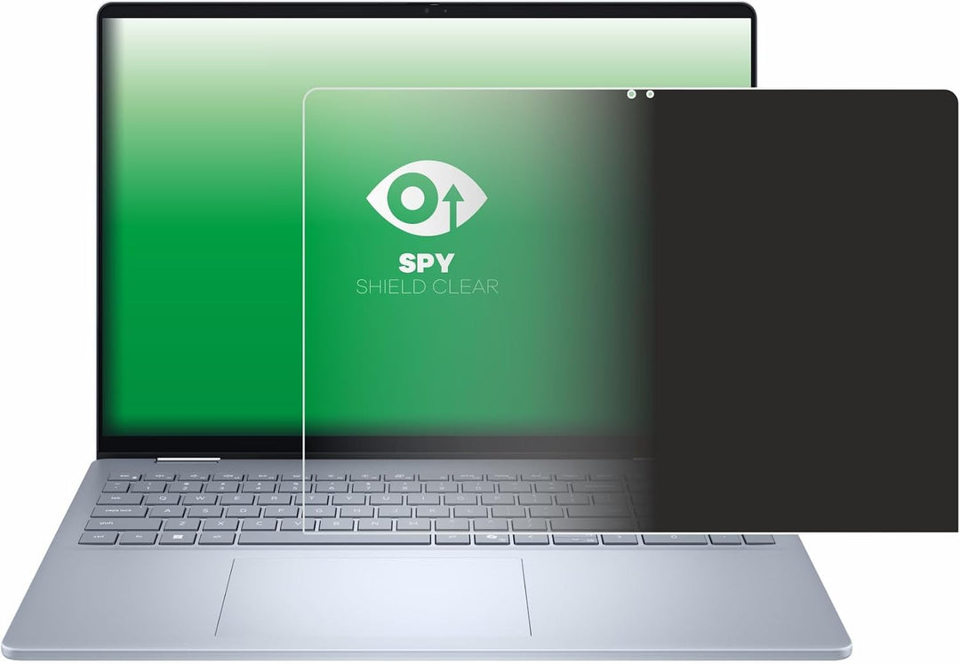 upscreen Anti-Spy Blickschutzfolie für Dell 16 Plus-2-in-1 Made in Germany, Privacy Screen Displaysc