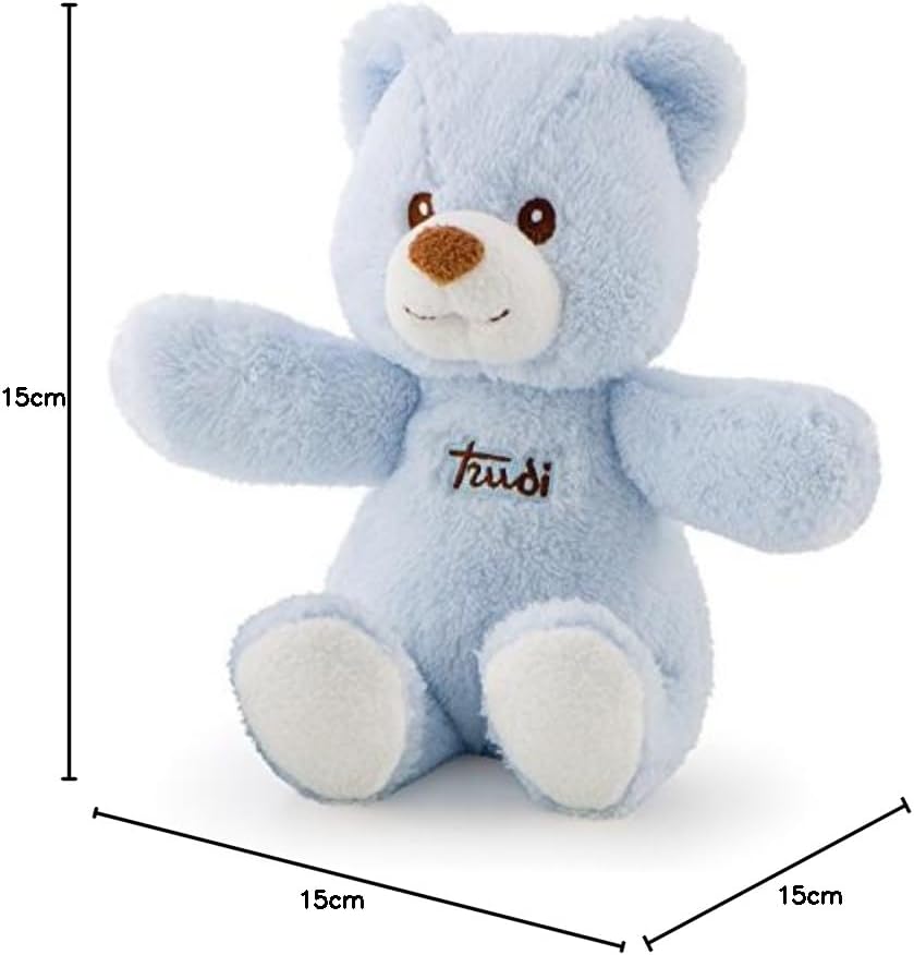 Trudi Bär Spieluhr Cremino Blau Plüschtiere und Doudou-Spieluhren für Babys. Baby-Teddybären für Kin