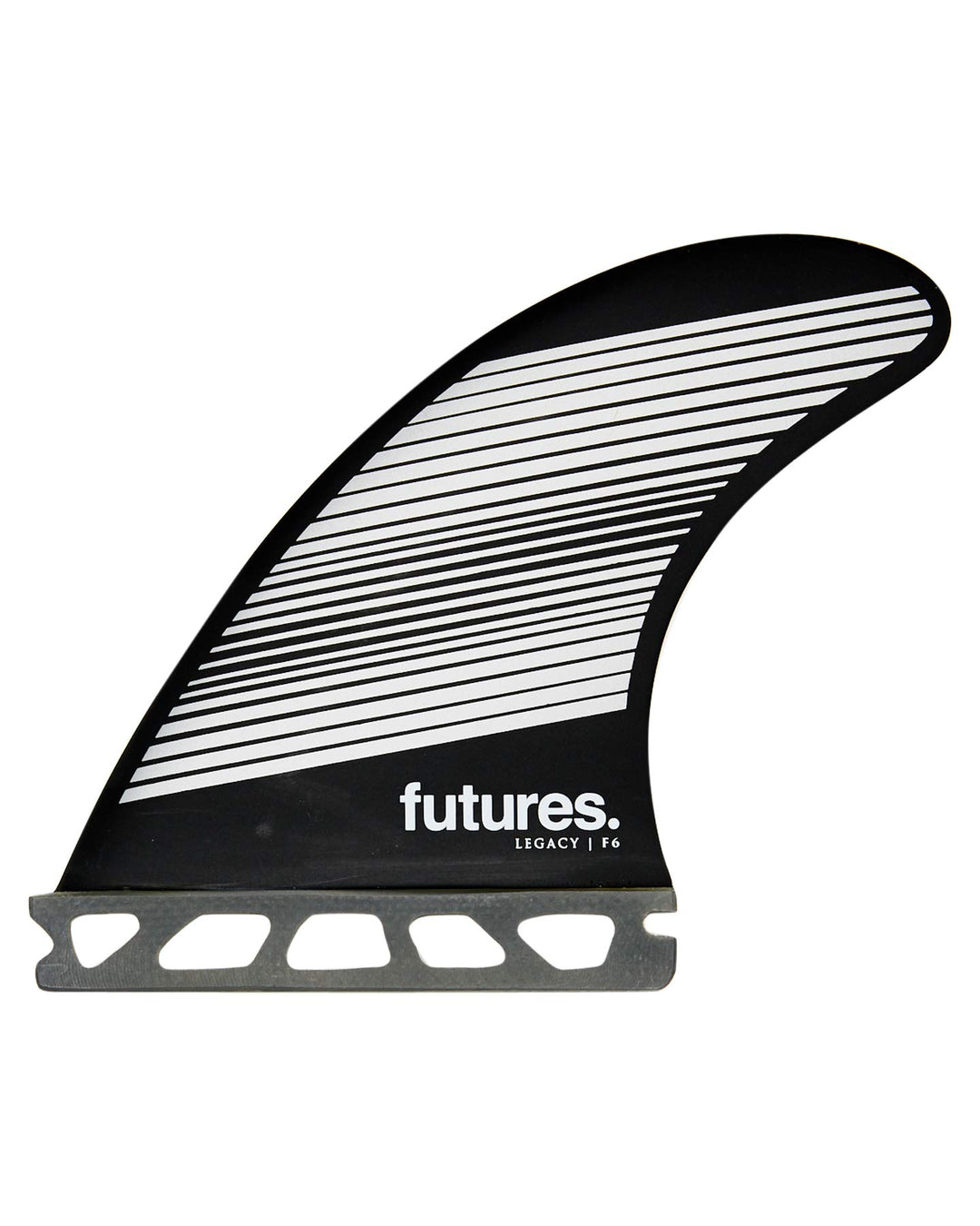 Futures F6 Honeycomb Thruster Fin Grey Black M, Grey Black M