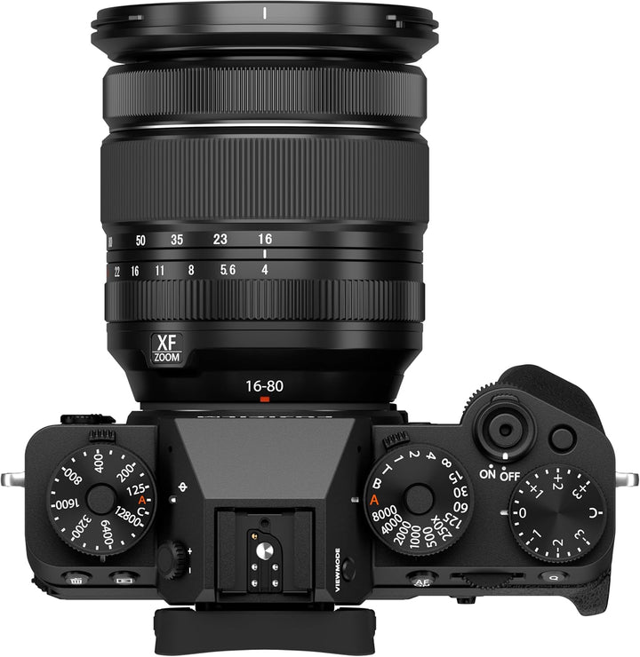 Fujifilm X-T5 schwarz, FUJINON XF16-80mmF4 R OIS WR Objektiv Kit